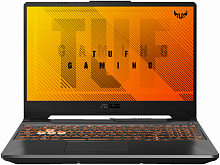 ASUS Ноутбук ASUS TUF Gaming F15 FX506LH-HN236 (1920x1080, Intel Core i5 2.5 ГГц, RAM 16 ГБ, SSD 512 ГБ, GeForce GTX 1650, без ОС), 90NR03U2-M08560, костровой черный