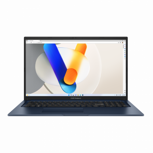 ASUS Ноутбук ASUS Vivobook 17X X1704VA-AU321, 17.3" (1920x1080) IPS/Intel Core i5 120U/16ГБ DDR4/1ТБ SSD/Iris Xe Graphics/Без ОС, синий (90NB13X2-M002V0)