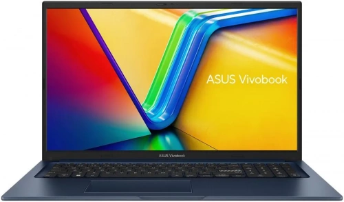 ASUS Ноутбук ASUS Vivobook 17 X1704ZA-AU024W, 17.3", IPS, Intel Core i3 1215U 1.2ГГц, 6-ядерный, 8ГБ DDR4, 512ГБ SSD, Intel UHD Graphics , Windows 11 Home, синий