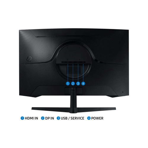 Монитор Samsung 27" Odyssey G5 S27CG550EI 2560ч1440 VA 165Гц 1ms Curved FreeSync HDMI DisplayPort фото 3