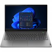 LENOVO Ноутбук Lenovo ThinkBook 15 Gen 4, 15.6" (1920x1080) IPS/Intel Core i7-1260P/16 ГБ DDR4/512 ГБ SSD/Intel Iris Xe Graphics/Windows 11 Pro, Серый (21DJ00NLCD)