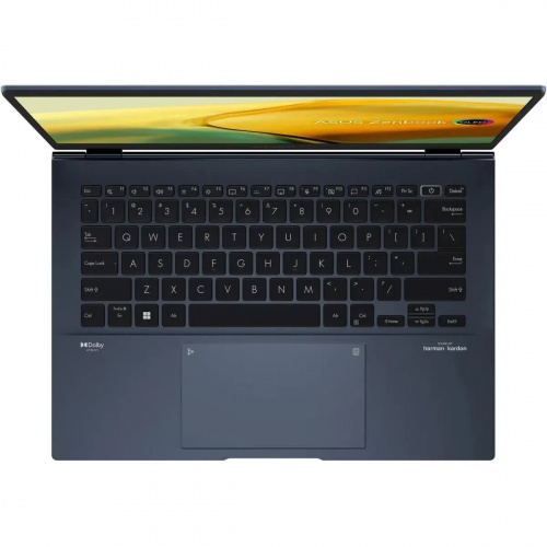 ASUS Ноутбук ASUS Zenbook 14 UX3402VA-KP696, 14" (2560x1600) IPS/Intel Core i5-13500H/16 ГБ LPDDR5/512 ГБ SSD/Intel Iris Xe Graphics/Без системы, Синий (90NB10G1-M014W0) фото 4