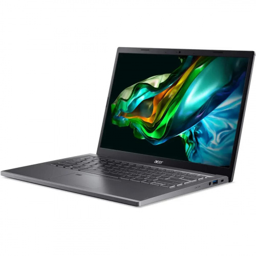 ACER Ноутбук Acer Aspire A514-56M, 14" (1920x1200) IPS/Intel Core i3-1305U/16 ГБ LPDDR5/512 ГБ SSD/Intel UHD Graphics/Без системы, Серый (NX.KH6CD.00E) фото 4