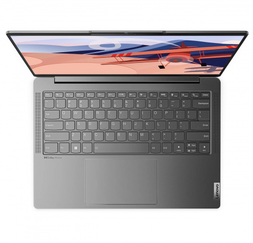 LENOVO Ноутбук Lenovo Yoga Slim 6 14APU8, 14" (2240x1400) IPS/AMD Ryzen 5 7540U/16ГБ LPDDR5/512ГБ SSD/Radeon 740M/Windows 11 Home, серый (82X3002TRK) фото 3