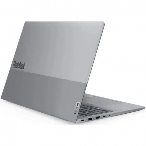 LENOVO Ноутбук Lenovo ThinkBook 16 G6 IRL, 16" (1920x1200) IPS/Intel Core i5-1335U/16 ГБ DDR5/256 ГБ SSD/Intel Iris Xe Graphics/Windows 11 Home (English), Серый (21KH00B5AU) фото 2