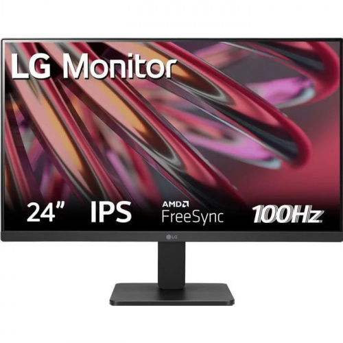 Монитор 23.8" LG 24MR400-B Black (IPS, 1920x1080, D-sub+HDMI, 5 ms, 178°/178°, 250 cd/m, 1300:1, 100Hz) фото 3