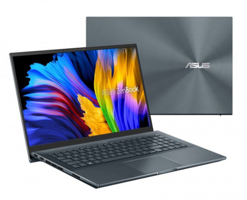 ASUS Ноутбук ASUS Zenbook Pro 15 UM535QA-KS241, 15.6" (1920x1080) IPS сенсорный/AMD Ryzen 7 5800H/16ГБ DDR4/1ТБ SSD/Radeon Graphics/Без ОС, серый (90NB0UK1-M00BN0) фото 5