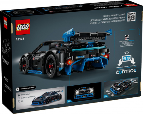 Конструктор LEGO Technic Гоночный автомобиль Porsche GT4 e-Performance 42176 фото 11