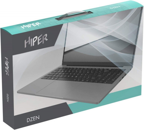 HIPER Ноутбук HIPER Dzen, 15.6" (1920x1080) IPS/Intel Core i5-1135G7/16ГБ DDR4/512ГБ SSD/Iris Xe Graphics/Без ОС, серебристый (H1569O5165DMP) фото 5