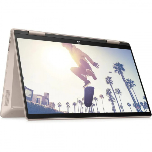 HP Ноутбук HP Pavilion x360 14-ek2003ci, 14" (1920x1080) IPS/Intel Core 5 120U/16 ГБ DDR4/512 ГБ SSD/Intel Graphics/Без системы, Розовый (A1AA0EA) фото 3