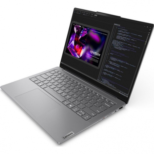 LENOVO Ноутбук Lenovo Yoga Slim 7 14IMH9, 14" (1920x1200) OLED/Intel Core Ultra 7 155H/16 ГБ LPDDR5X/1024 ГБ SSD/Intel Arc Graphics/Windows 11 Home, Серый (83CV0047IN) фото 4