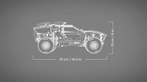 Конструктор LEGO Technic Audi RS Q e-tron 42160 фото 5