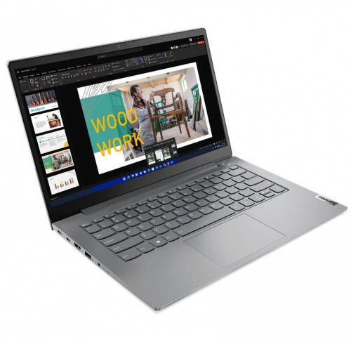 LENOVO Ноутбук Lenovo Thinkbook 14 G4 IAP, 14" (1920x1080) IPS/Intel Core i5-1235U/16ГБ DDR4/512ГБ SSD/Iris Xe Graphics/Без ОС, серый [21DH001ARU] фото 2