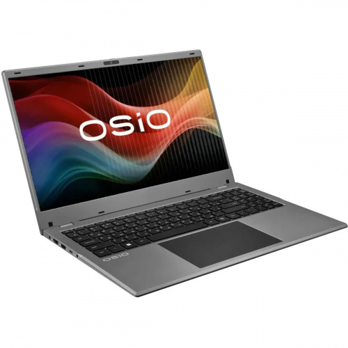 OSiO Ноутбук OSiO FocusLine, 15.6" (1920x1080) IPS/Intel Processor N100/8 ГБ DDR4/512 ГБ SSD/Intel UHD Graphics/Windows 11 Home, Серебристый (B150I-006S) фото 5