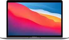 Ноутбук Apple MacBook Air A2337, 13.3" (2560x1600) Retina IPS/Apple M1/8ГБ/256ГБ SSD/M1 7-core GPU/MacOS/ серый [MGN63LL/A]