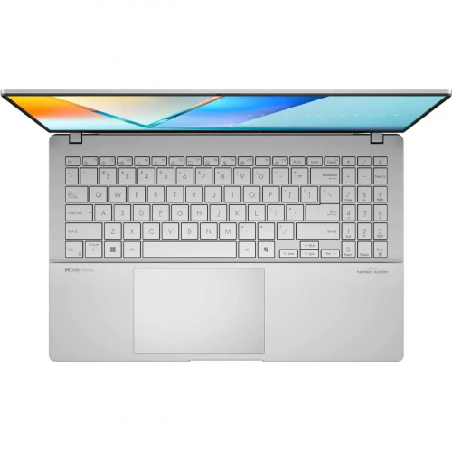 ASUS Ноутбук ASUS Vivobook S 15 OLED S5507QA-MA013W, 15.6" (2880x1620) OLED 120 Гц/Snapdragon X Plus (X1P-42-100)/16 ГБ/1024 ГБ SSD/Qualcomm Adreno/Windows 11 Home, Серебристый (90NB14Q2-M00B40) фото 3