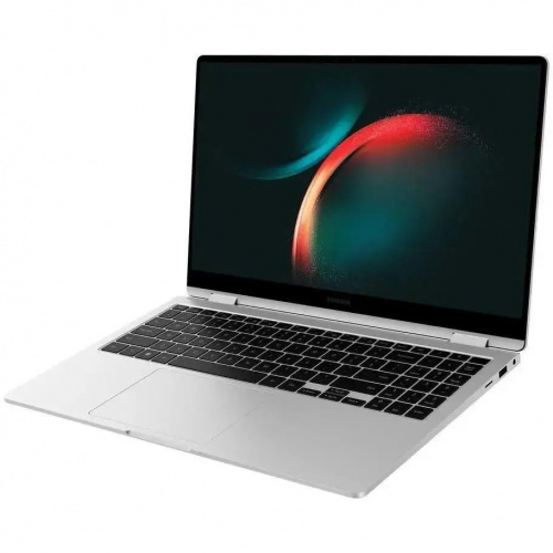 Samsung Ноутбук Samsung Galaxy book 3 360 NP750, 15.6" (1920x1080) AMOLED/Intel Core i7-1360P/16 ГБ LPDDR4X/512 ГБ SSD/Intel Arc Graphics/Windows 11 Home, Серебристый (NP750XFH-XB1US) фото 5