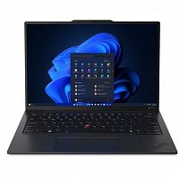 LENOVO Ноутбук Lenovo ThinkPad X1 Carbon Gen 12, 14" (1920x1200) IPS/Intel Core Ultra 7 155U/32 ГБ LPDDR5X/1024 ГБ SSD/Intel Graphics/Windows 11 Pro, Черный (21KC006MRT)