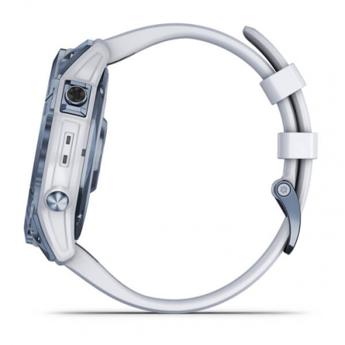 Умные часы Garmin Fenix 7X Sapphire Solar Wi-Fi, белый/синий фото 10