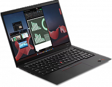 LENOVO Ноутбук Lenovo ThinkPad X1 Carbon Gen 11, 14" (2880x1800) IPS/Intel Core i7-1360P/16ГБ DDR5/512ГБ SSD/Iris Xe Graphics/Windows 11 Pro, черный (21HM003ACD)