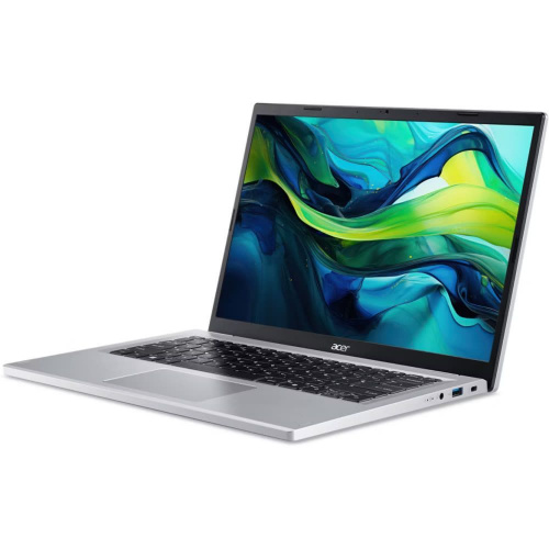 ACER Ноутбук Acer Aspire AG14-21P-R4XC, 14" (1920x1200) TN/AMD Ryzen 3 7320U/8 ГБ DDR5/256 ГБ SSD/AMD Radeon Graphics/Без системы, Серебристый (NX.KXDCD.008) фото 4