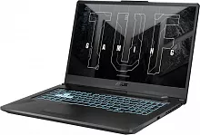 ASUS Ноутбук ASUS TUF Gaming A17 FA706ICB-HX063, 17.3", IPS, AMD Ryzen 7 4800H 2.9ГГц, 8ГБ, 512ГБ SSD, NVIDIA GeForce RTX 3050 для ноутбуков - 4096 Мб, без операционной системы, черный