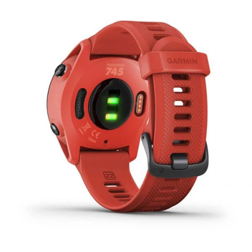Умные часы Garmin Forerunner 745 NFC, magma red фото 4