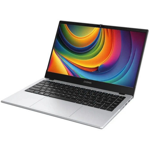 DIGMA Ноутбук Digma EVE P4851, 14" (1920x1080) IPS/Intel N200/16 ГБ DDR5/512 ГБ SSD/Intel UHD Graphics/Windows 11 Pro, Серебристый (DN14N2-ADXW01) фото 3