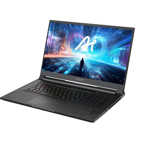 Ноутбук Gigabyte Aorus 17X AXG, 17.3" (2560x1440) IPS 240 Гц/Intel Core i9-14900HX/32 ГБ DDR5/2048 ГБ SSD/NVIDIA GeForce RTX 4080 для ноутбуков (12 Гб)/Windows 11 Home, Черный (AXG-64KZ665SH) фото 4