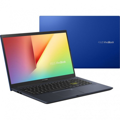 ASUS Ноутбук ASUS Vivobook 15 F513EA-BQ2397W Intel i3-1115G4/8G/256G SSD/15,6" FHD(1920x1080) IPS/Intel UHD Graphics/Win11 Синий, 90NB0SG6-M38600