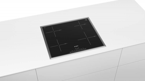 Индукционная варочная панель Bosch PIE645FB1E, черный фото 4