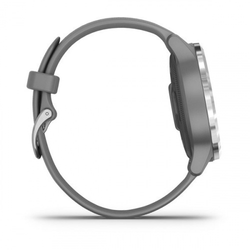 Умные часы Garmin Vivoactive 4s Wi-Fi 40 мм, серебристый/серый фото 4