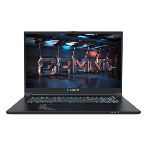 GIGABYTE Ноутбук GIGABYTE G7 MF, 17.3" (1920x1080) IPS 144Гц/Intel Core i5-12500H/16ГБ DDR4/512ГБ SSD/GeForce RTX 4050 6ГБ/Без ОС, черный (MF-E2KZ213SD)