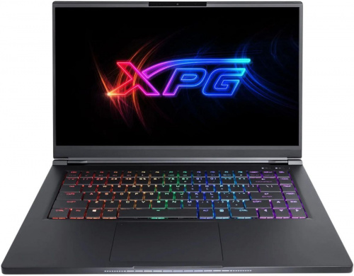 ADATA Ноутбук игровой ADATA XPG Xenia 15KC, 15.6",  IPS, Intel Core i7 11800H 2.3ГГц, 8-ядерный, 32ГБ DDR4, 1ТБ SSD,  NVIDIA GeForce  RTX 3070 для ноутбуков - 8 ГБ, Windows 10 Home, черный [xenia15i7g11h3070lx-bkcru]