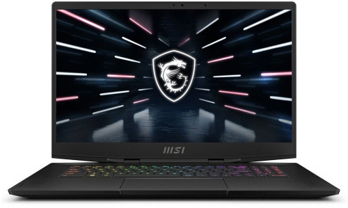 MSI Ноутбук MSI Stealth GS77 12UHS-030RU, 17.3" (3840x2160) IPS 120Гц/Intel Core i9-12900H/64ГБ DDR5/2ТБ SSD/GeForce RTX 3080 Ti 16ГБ/Windows 11 Home, черный (9S7-17P112-030)