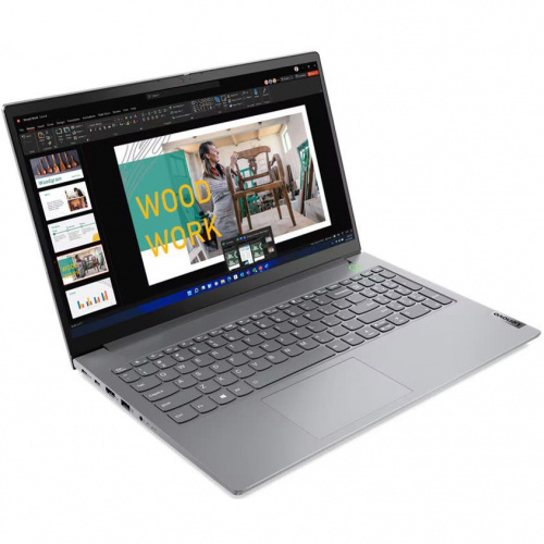 LENOVO Ноутбук Lenovo ThinkBook 14 G5, 15.6" (1920x1080) IPS/Intel Core i5-1335U/16 ГБ DDR4/512 ГБ SSD/Intel Iris Xe Graphics/Windows 11 Pro, Серый (21JD001GAU) фото 2