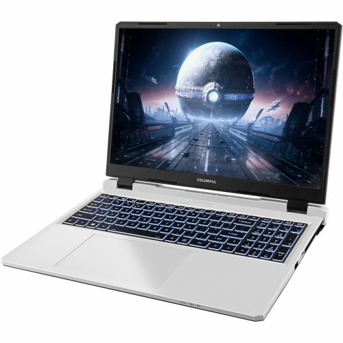 Ноутбук Colorful EVOL P16 TA 24-HN77B16512H-W-RUA-KA, 16" (2560x1600) IPS 240 Гц/Intel Core i7-13650HX/16 ГБ DDR5/512 ГБ SSD/NVIDIA GeForce RTX 4070 для ноутбуков (8 Гб)/Без системы, Белый (A10205400046) фото 4