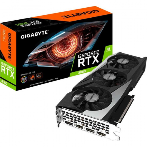 Видеокарта GIGABYTE GeForce RTX 3060 GAMING OC 12G GV-N3060GAMING OC-12GD Retail фото 7