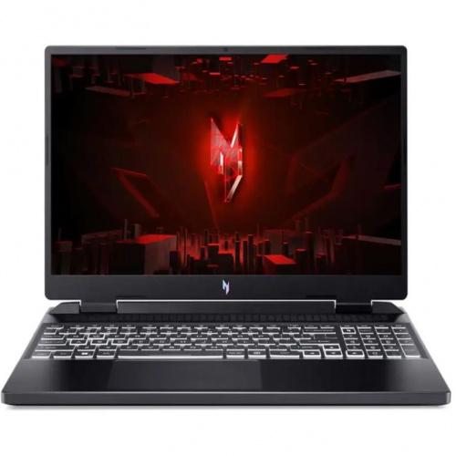 ACER Ноутбук Acer Nitro 16 AN16-41-R851, 16" (2560x1600) IPS 165Гц/AMD Ryzen 9 7940H/32ГБ DDR5/1ТБ SSD/GeForce RTX 4070 8ГБ/Без ОС, черный (NH.QLJCD.002)