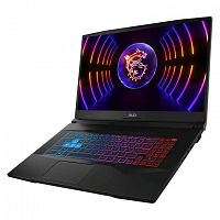 MSI Ноутбук MSI Pulse 17 B13VGK-441RU, 17.3" (1920x1080) IPS 144Гц/Intel Core i7-13700H/16ГБ DDR5/1ТБ SSD/GeForce RTX 4070 8ГБ/Windows 11 Home, титановый серый [9S7-17L531-441]