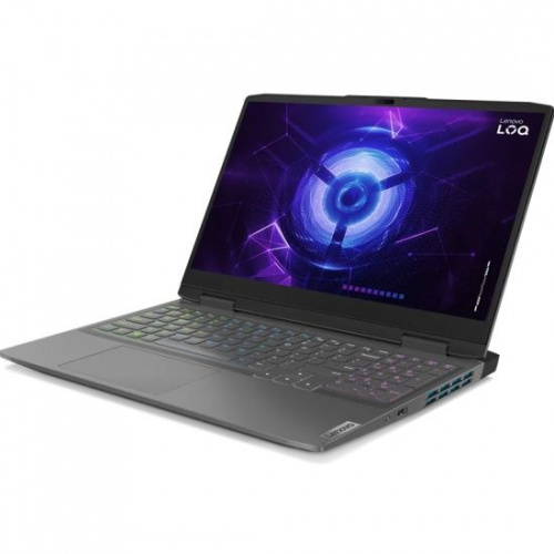 LENOVO Ноутбук Lenovo LOQ 15IRH8, 15.6" (1920x1080) IPS 144Гц/Intel Core i5-12450H/8ГБ DDR5/512ГБ SSD/GeForce RTX 4050 6ГБ/Без ОС, серый (82XV00QRRK) фото 4