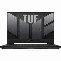 ASUS Ноутбук ASUS TUF Gaming F15 FX507ZV4-LP106, 15.6" (1920x1080) IPS 144Гц/Intel Core i7-12700H/16ГБ DDR4/1ТБ SSD/GeForce RTX 4060 8ГБ/Без ОС, серый (90NR0FA7-M007U0)