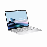 ASUS Ноутбук ASUS Zenbook 14 OLED UX3405MA-QD488W, 14" (1920x1200) OLED/Intel Ultra 7 155H/16ГБ LPDDR5X/1ТБ SSD/Arc Graphics/Win 11 Home, серебристый (90NB11R2-M00SS0)