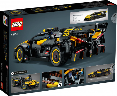 Конструктор LEGO Technic Бугатти Болид 42151 фото 6