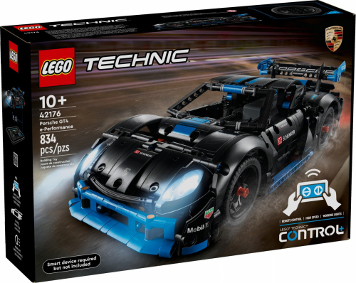 Конструктор LEGO Technic Гоночный автомобиль Porsche GT4 e-Performance 42176