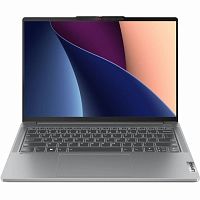 Ноутбук Lenovo IdeaPad Pro 5 14IRH8, 14" (2880x1800) IPS 120 Гц/Intel Core i7-13700H/16 ГБ LPDDR5/512 ГБ SSD/Intel Iris Xe Graphics/Без системы, Серый (83AL0040RK)