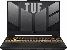 Ноутбук игровой ASUS TUF Gaming F15 FX507ZV4-LP129, 15.6", IPS, Intel Core i7 12700H 2.3ГГц, 14-ядерный, 16ГБ DDR4, 512ГБ SSD, NVIDIA GeForce RTX 4060 для ноутбуков - 8 ГБ, без операционной системы, серый