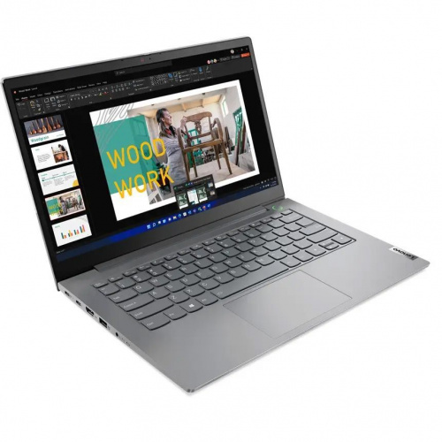 Ноутбук Lenovo ThinkBook 14 G4 IAP, 14" (1920x1080) IPS/Intel Core i5-1235U/8 ГБ DDR4/256 ГБ SSD/Intel Iris Xe Graphics/Windows 11 Pro, Серый (21DH00BGPB) фото 2