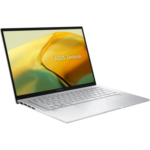 ASUS Ноутбук ASUS Zenbook 14 OLED UX3402VA-KM748, 14" (2880x1800) OLED 90 Гц/Intel Core i7-13700H/16 ГБ LPDDR5/1024 ГБ SSD/Intel Iris Xe Graphics/Без системы, Серебристый (90NB10G6-M015R0) фото 3