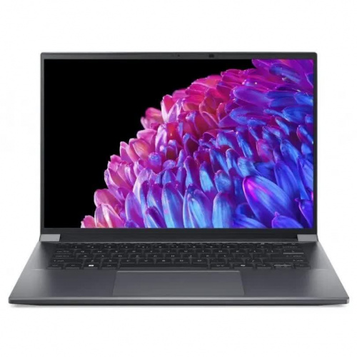 ACER Ноутбук Acer Swift X SFX14-72G-72DH, 14.5" (2880x1800) OLED/Intel Core Ultra 7 155H/32 ГБ DDR5/1024 ГБ SSD/NVIDIA GeForce RTX 4070 для ноутбуков (8 Гб)/Windows 11 Home, Серый (NX.KTUCD.001)